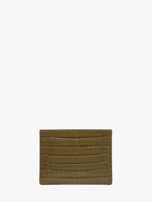Longchamp Longchamp pocket croco Kredietkaarthouder Groen