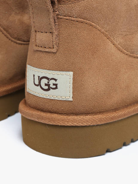 Enkellaarzen Uit Leder Ugg Bruin men 1137391 ander zicht 2