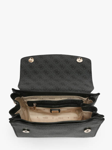 Cross Body Tas Calista Guess Zwart calista SG733421 ander zicht 3