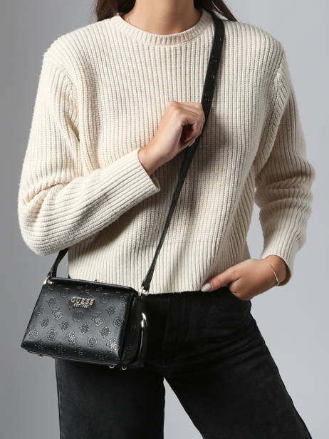 Cross Body Tas Phoebe Guess Zwart phoebe PD966573 ander zicht 1