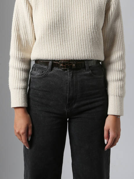 Riem Tommy hilfiger Bruin th libre AW17975 ander zicht 1