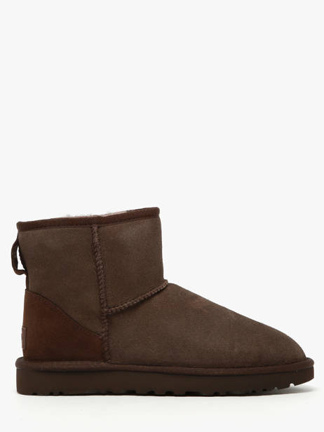 Classic Mini Ii Laarzen Uit Leder Ugg Bruin women 1016222