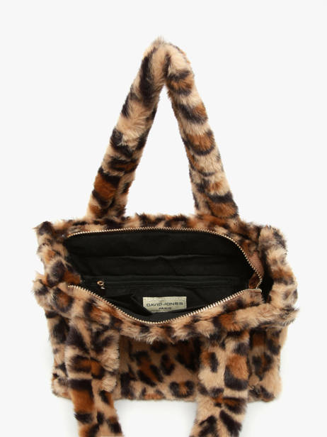 Handtas Fur David jones Beige fur CM7879 ander zicht 2