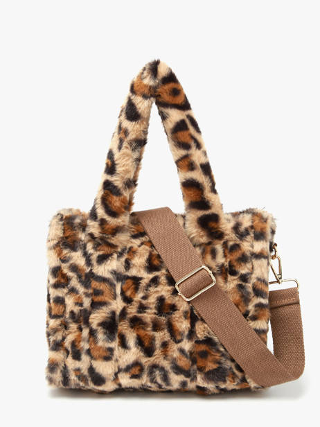 Handtas Fur David jones Beige fur CM7879 ander zicht 3