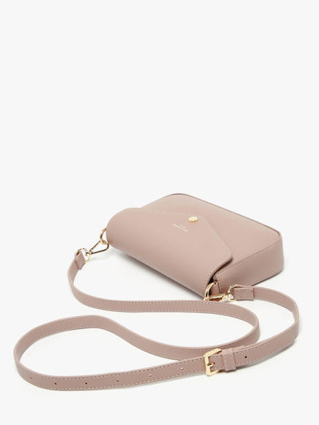 Cross Body Tas Saffiano David jones Roze saffiano 5 ander zicht 1