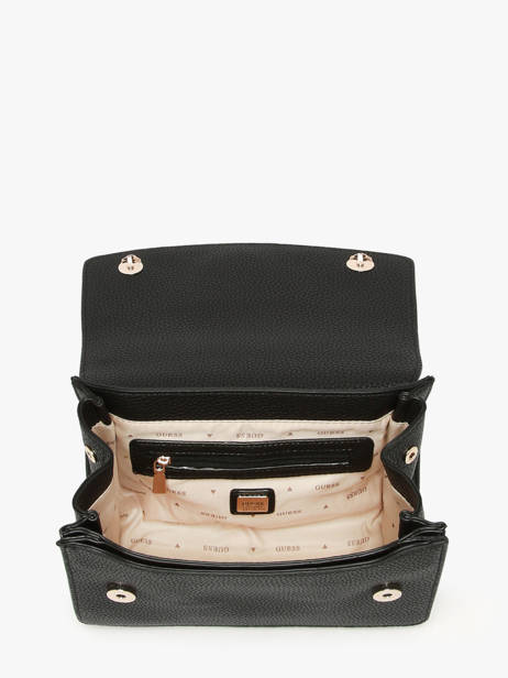 Cross Body Tas Calista Guess Zwart calista BG733421 ander zicht 3