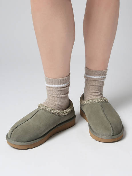 Pantoffels Uit Leder Ugg Groen women 1174470 ander zicht 1