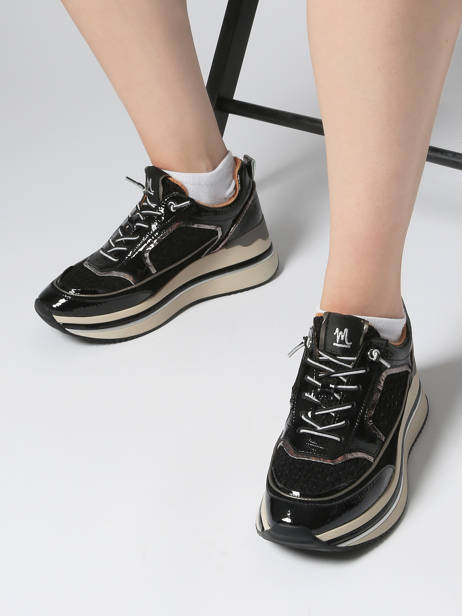 Sneakers Edwige Mam'zelle Zwart women CSGAR33 ander zicht 1