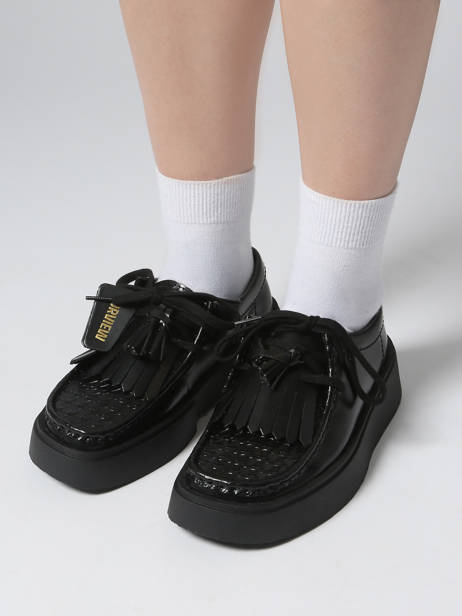 Derby Veterschoenen Torview Uit Leder Clarks Zwart women 26184943 ander zicht 1