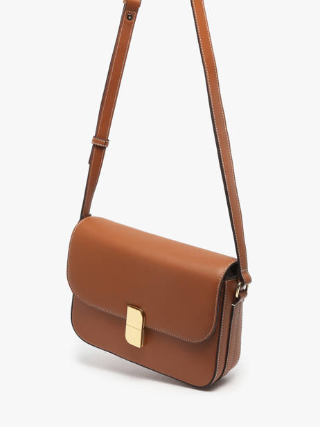 Cross Body Tas M Alice Leder Nat et nin Bruin vintage M ander zicht 2