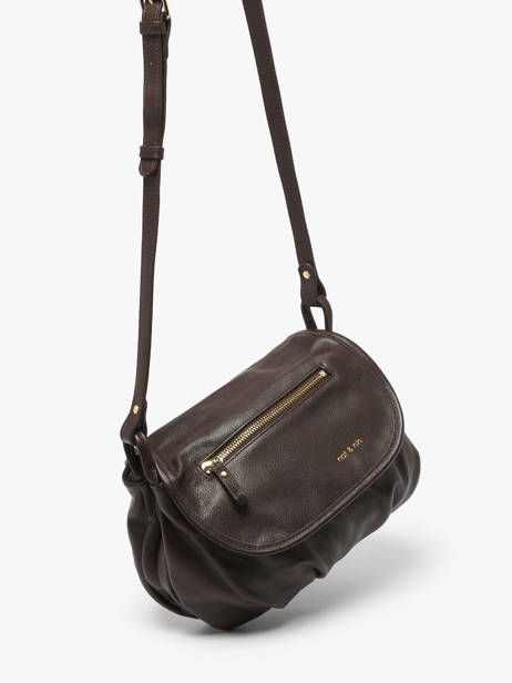 Cross Body Tas Vintage Leder Nat et nin Bruin vintage JEN ander zicht 2