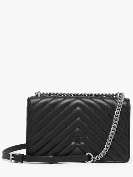 Cross Body Tas Love Bag Quilt Leder Pinko Zwart love bag quilt A0GK ander zicht 4