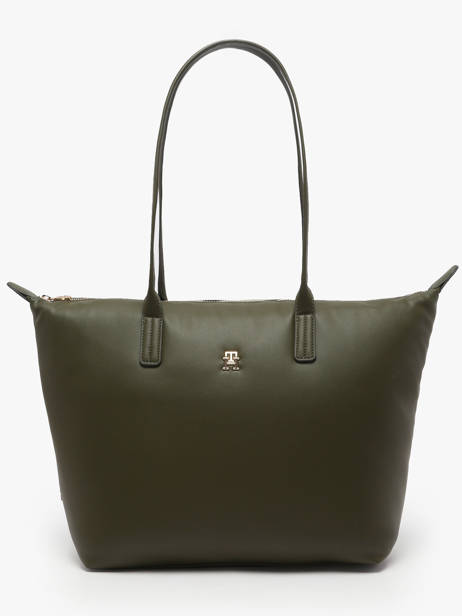 Schoudertas Popette Nylon Tommy hilfiger Groen popette AW17705