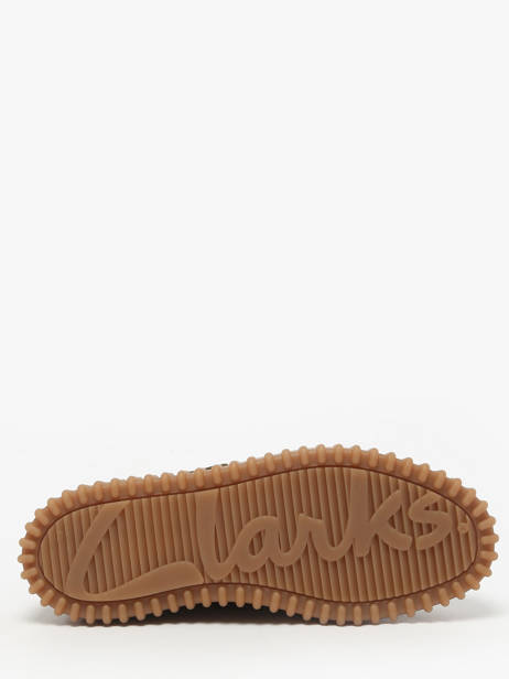 Enkelhoge Derby Veterschoenen Uit Leder Clarks Groen women 26183872 ander zicht 4