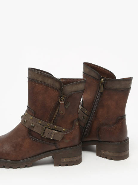 Enkellaarsjes Mustang Groen women M0082002 ander zicht 2