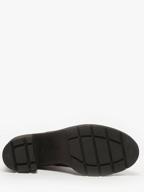 Enkellaarsjes Met Hak Uit Leder Gabor Bruin women 14 ander zicht 4