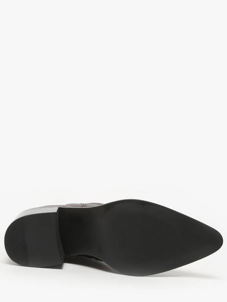 Enkellaarsjes Met Hak Uit Leder Mjus Rood women L39205 ander zicht 4