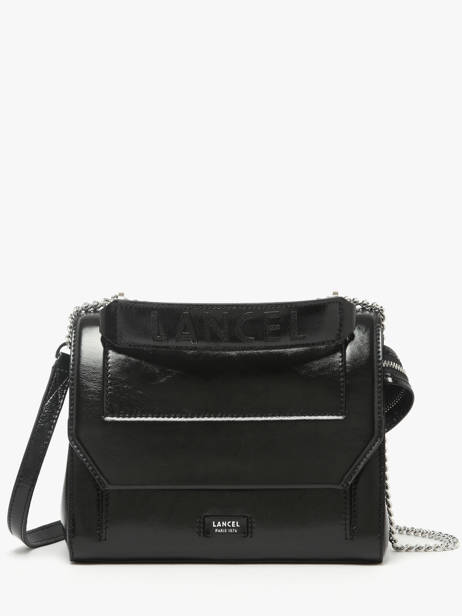 Cross Body Tas M Ninon In Naplack Leder Lancel Zwart ninon A13767