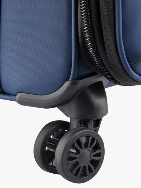Soepele Reiskoffer Op Wieltjes Maubert 2.0 Delsey Blauw maubert 2.0 3813810W ander zicht 2