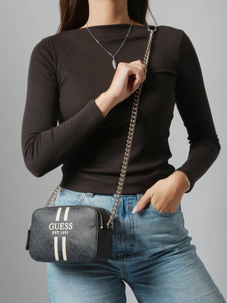 Cross Body Tas Noelle Guess Zwart noelle OS967214 ander zicht 1