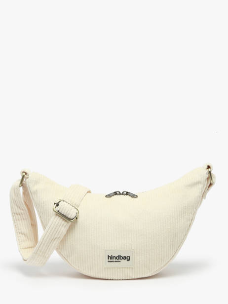 Heuptasje Velours Ribfluweel Hindbag Beige velours V