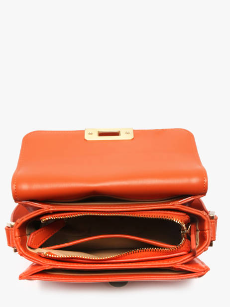 Cross Body Tas Floren Valentino Oranje floren VBS9A910 ander zicht 2