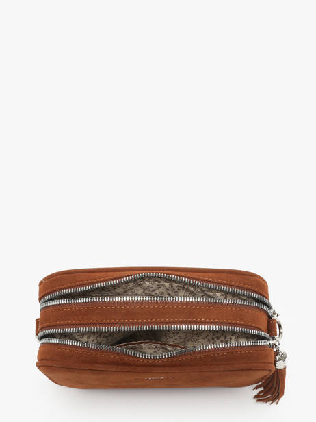 Cross Body Tas Velvet Miniprix Bruin velvet F7511 ander zicht 1