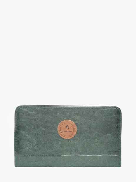 Portefeuille Wallet L Cabaia Groen accessoire L