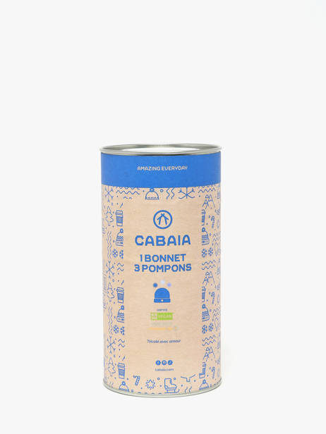 Muts Cabaia Wit hats PEGUCLUB ander zicht 2