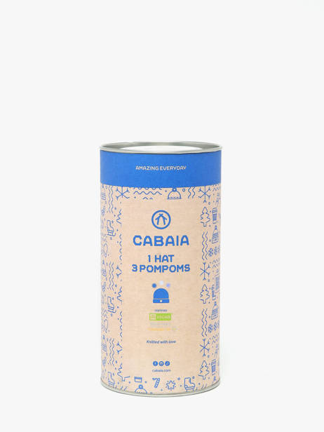 Muts Met Verwisselbare Pompon Cabaia Grijs hats MOSCOWMU ander zicht 2