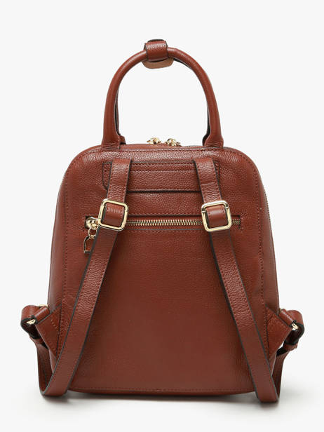 Rugzak Tradition Leder Etrier Bruin tradition ETRAB37S ander zicht 4