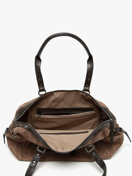 Schoudertas Velvet Soft Miniprix Bruin velvet soft 6551 ander zicht 2