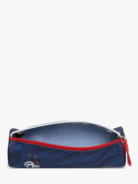 Pennenzak 1 Compartiment Federat. france football Blauw fff 25BX207P ander zicht 1