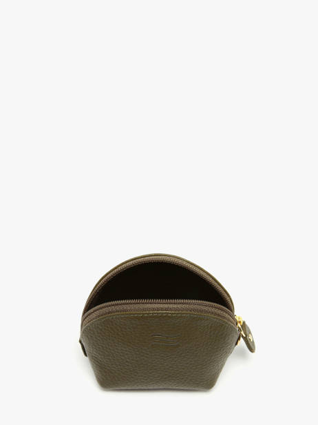 Portemonnee Caviar Leder Crinkles Groen caviar 14026 ander zicht 1