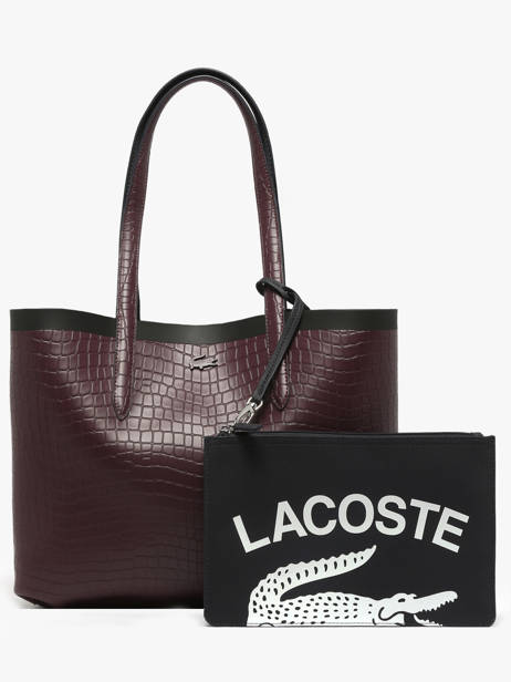 Schoudertas Anna Season Lacoste Blauw anna season NF5128AS ander zicht 1