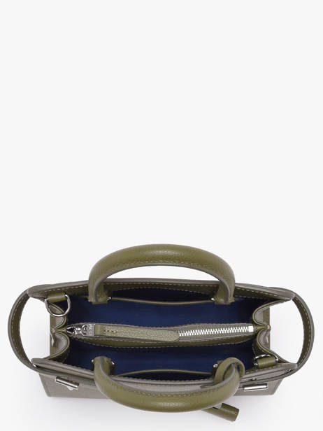 Handtas S Emilie Leder Le tanneur Groen emily TEMI1606 ander zicht 2