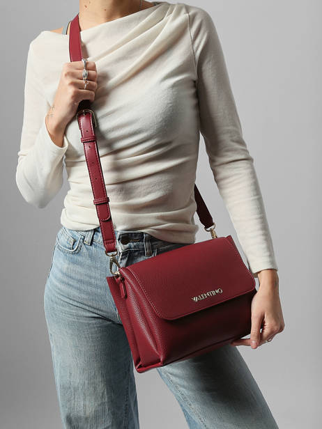 Cross Body Tas Alexia Valentino Rood alexia VBS5A803 ander zicht 1