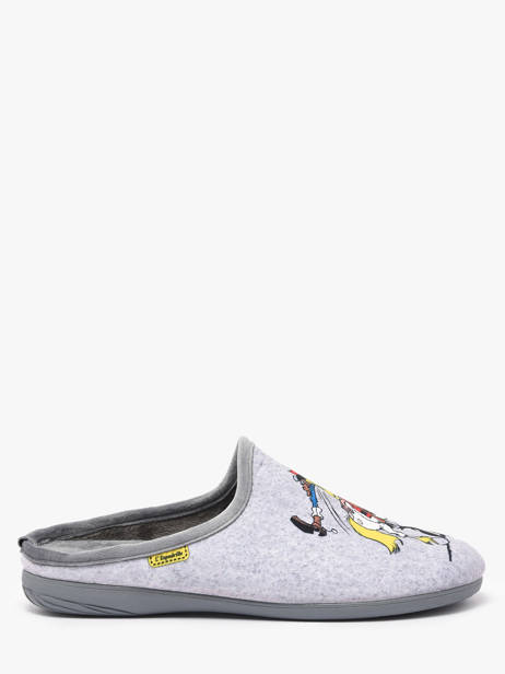 Pantoffels La maison de l'espadrille Grijs men 8 ander zicht 1