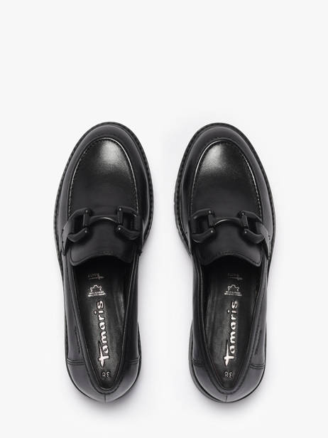 Mocassins Uit Leder Tamaris Zwart women 45 ander zicht 3
