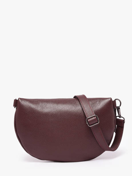 Heuptasje Caviar Leder Milano Rood caviar CA21123 ander zicht 3