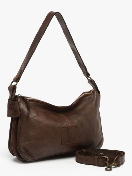 Cross Body Tas Heritage Leder Biba Bruin heritage BT18 ander zicht 1