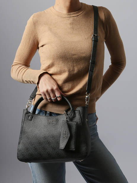 Handtas Brenton Guess Zwart brenton LG964805 ander zicht 1