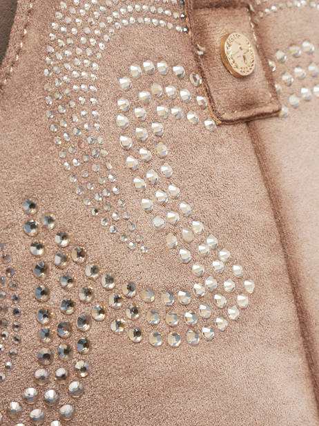 Santiago Laarzen Xti Beige women 144467 ander zicht 2