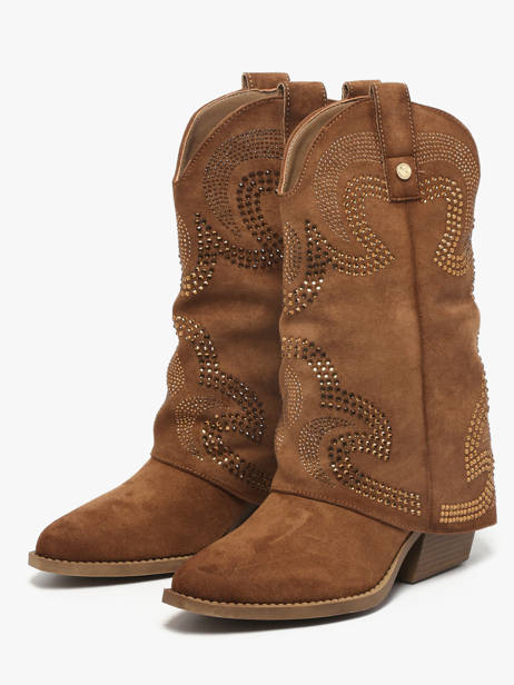 Santiago Laarzen Xti Bruin accessoires 144467 ander zicht 1