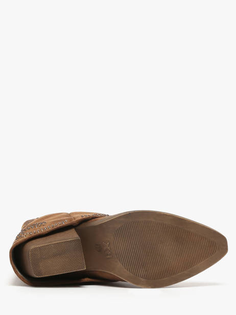 Santiago Laarzen Xti Bruin accessoires 144467 ander zicht 4