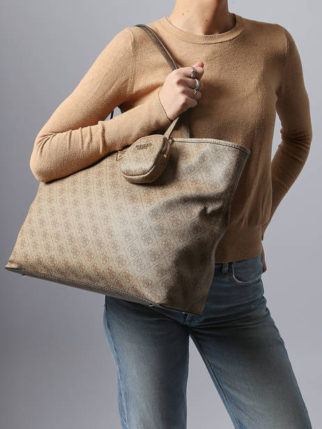 Schoudertas Power Play Guess Bruin power play SL712424 ander zicht 1