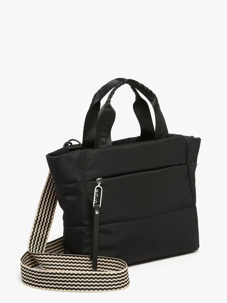 Handtas /cross Body Cumulus Nylon Aube Zwart cumulus 101CS04 ander zicht 2