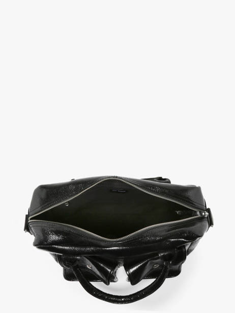 Handtas Le Dandy Éclipse Leder Paul marius Zwart eclipse DANDYECL ander zicht 3