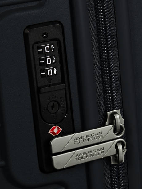 Handbagage American tourister Zwart roadrush 155562 ander zicht 1