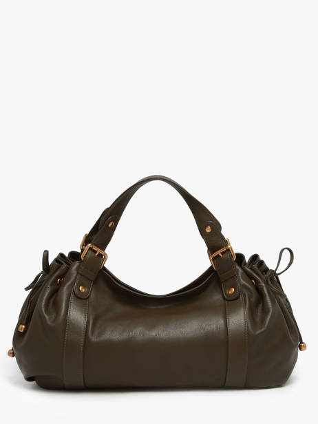 Schoudertas Icone Leder Gerard darel Groen icone DCS01410 ander zicht 5